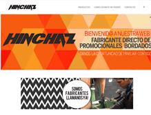 Tablet Screenshot of hinchaz.co